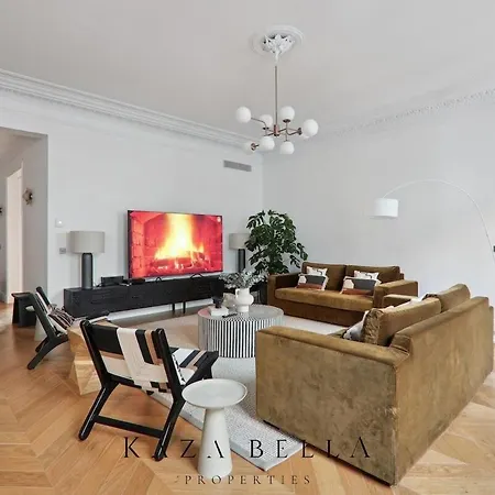 アパート Kaza Bella - 8 Luxurious Close To Arc De Triomphe *
